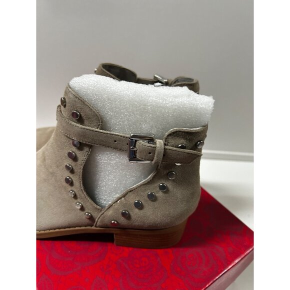 Carlos Santana Blake Suede Sand Ankle Studded Booties Women’s Size 8.5 NEW - Picture 6 of 6